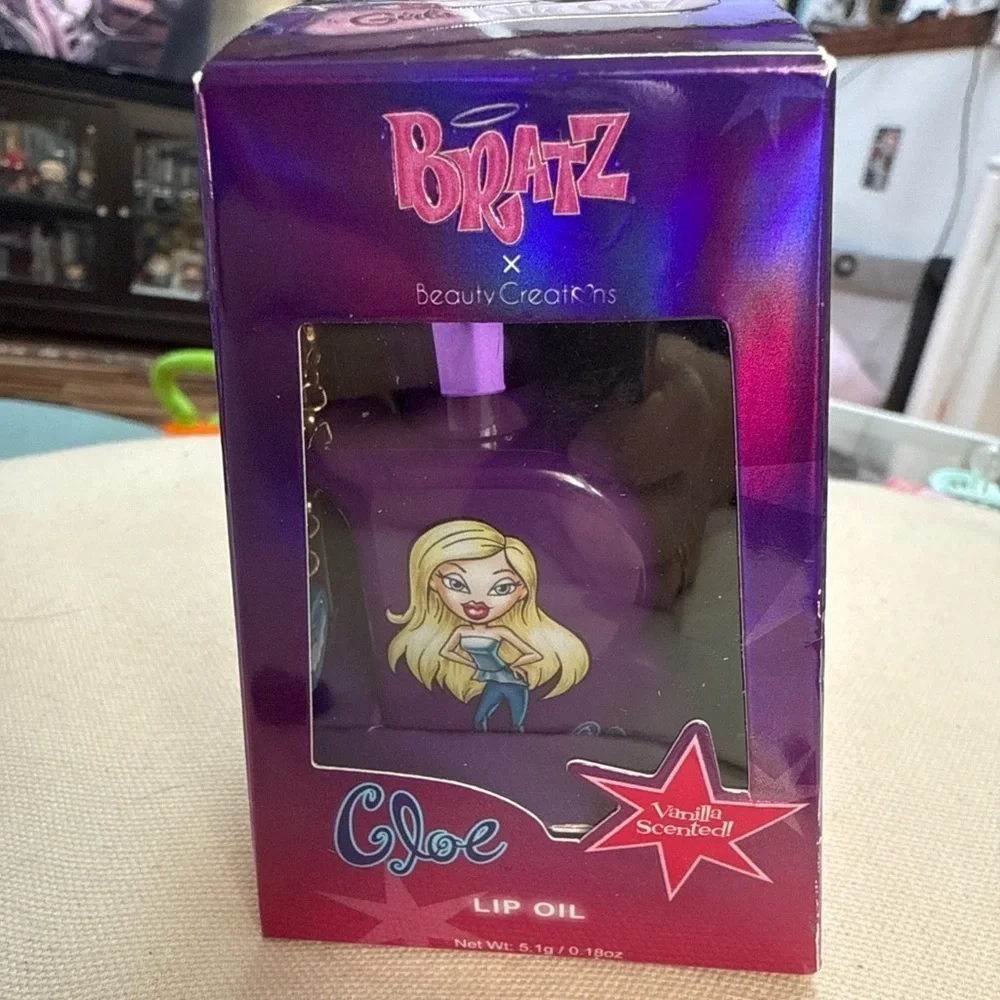 New Beauty Creations Bratz CLOE Vanilla Scented Lip Oil 0.18oz Sealed